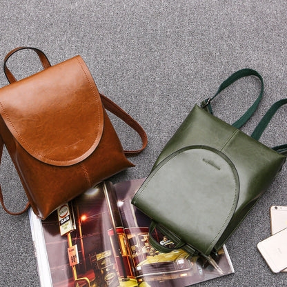 Sophisticated Leather Backpack for Women – Everyday Travel Companion