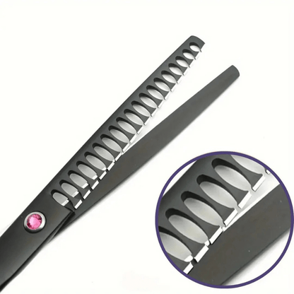 GROOMPRO – Professional Pet Grooming Scissors Set Thinning Shears Kit