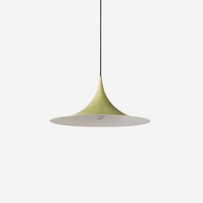 Metal Dome Drop Ceiling Fixture for Kitchen Island & Dining Table – Cord-Adjustable Contemporary Hanging Light with E26 Socket in Black, Whi