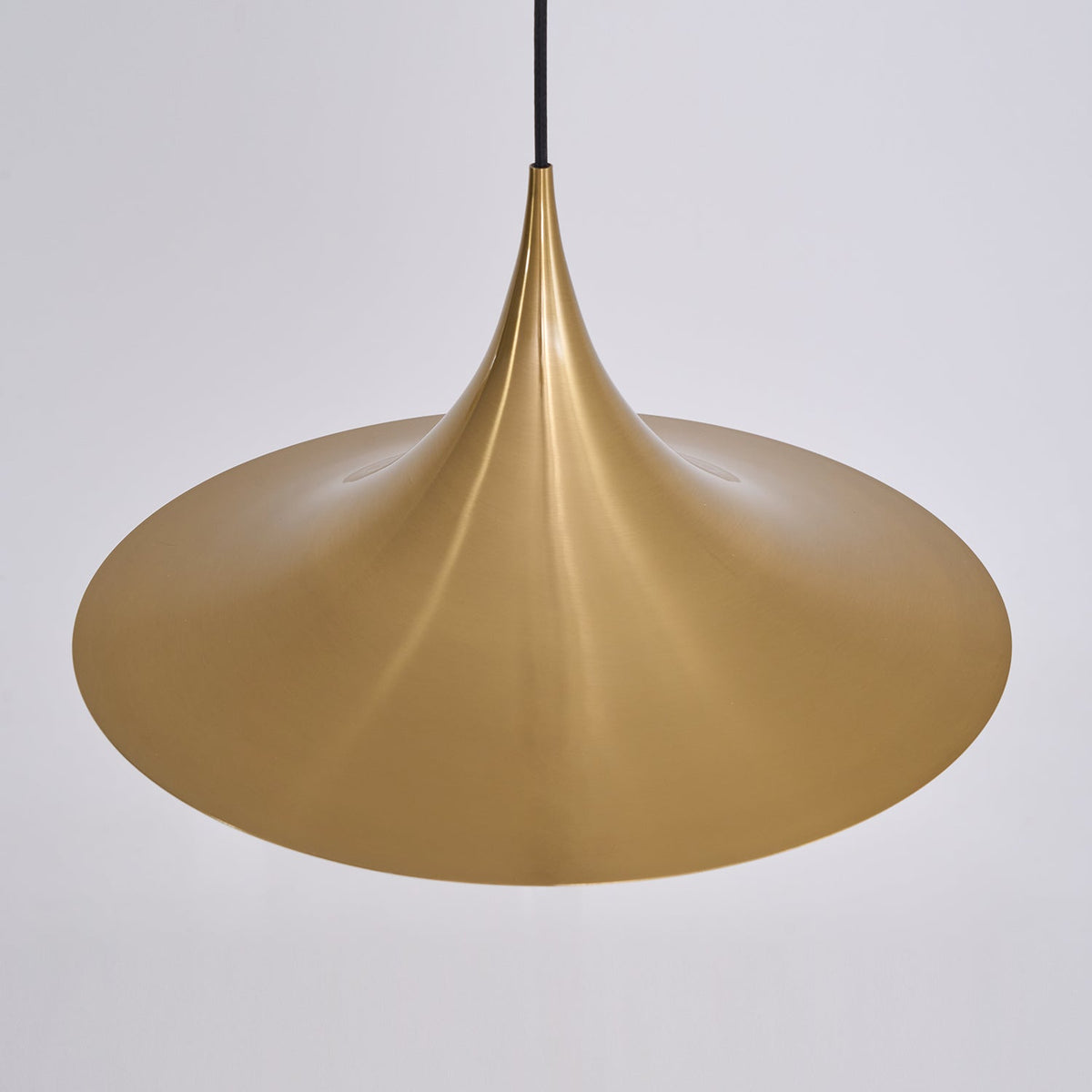 Metal Dome Drop Ceiling Fixture for Kitchen Island & Dining Table – Cord-Adjustable Contemporary Hanging Light with E26 Socket in Black, Whi