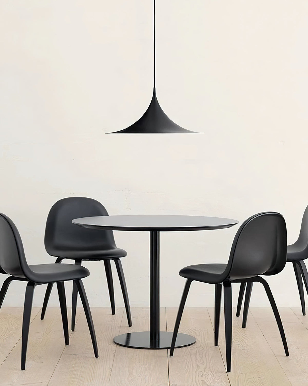 Metal Dome Drop Ceiling Fixture for Kitchen Island & Dining Table – Cord-Adjustable Contemporary Hanging Light with E26 Socket in Black, Whi