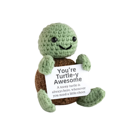 Handmade Mini Plush Companion – Pocket-Sized Cotton Yarn Character for Desk, Shelf & Everyday Cheer – Stress Relief Toy & Mood Booster