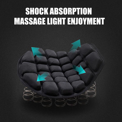 Ortekor Ultimate Motorcycle 3D Cushion with Air Flow Technology | Enhanced Comfort for Long Rides