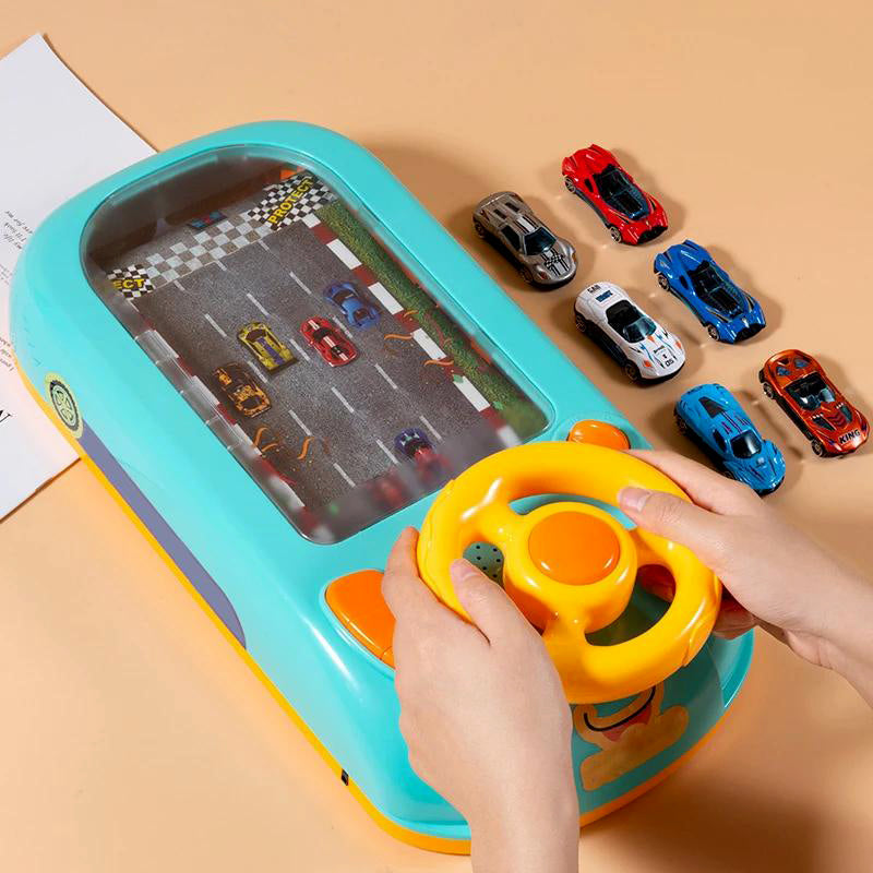 Ultimate Racing Adventure Set | Interactive Racing Simulator with Dual Power Options | Engaging Fun for Kids
