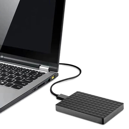 External Hard Drive 8TB, Slim Portable Hard Drive, Plug and Play Hard Disk Drive for Computer Backup