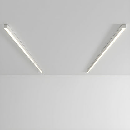 Ultra-Slim Linear LED Ceiling Light for Modern Kitchens & Offices – Flush Mount 2-4 Foot Bar Fixture