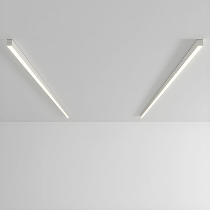 Ultra-Slim Linear LED Ceiling Light for Modern Kitchens & Offices – Flush Mount 2-4 Foot Bar Fixture