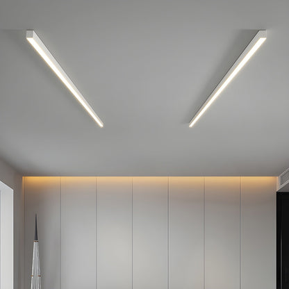 Ultra-Slim Linear LED Ceiling Light for Modern Kitchens & Offices – Flush Mount 2-4 Foot Bar Fixture