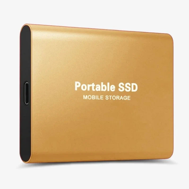 Solid-State Drive USB 3.1 Lightweight Metal Backup Solution 1TB 2TB 4TB 8TB 16TB for Windows Mac Gaming Console Transfer