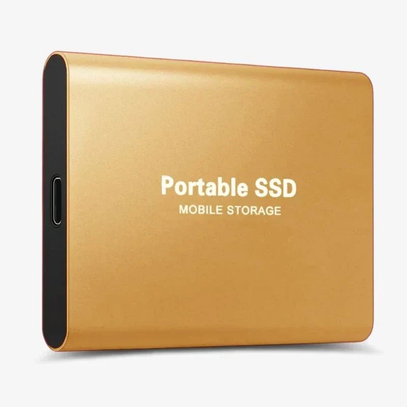 Portable Solid State Drive Ultra-Fast External Storage for Mac PC Laptop 1TB 2TB 4TB USB 3.1 Travel Backup Device Mobile Data Transfer