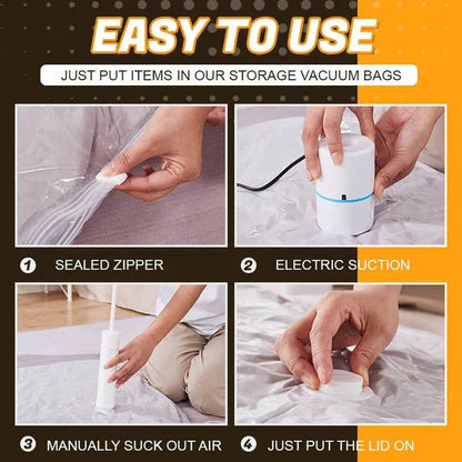 UltraSpace | Electric Vacuum Seal Bags with Airtight Design | Durable Storage Solution for Space Optimization