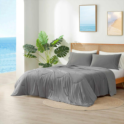 Ultra Cooling Comforter | Double-Sided Design with Advanced Fabric Technology | Lightweight for Year-Round Comfort