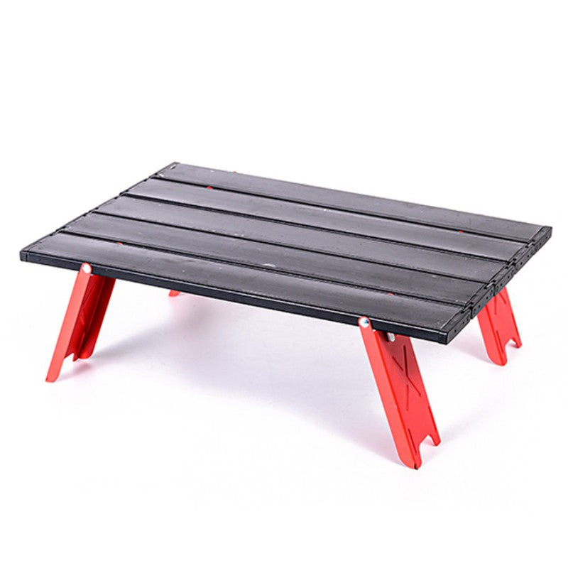 Ultralight Beach Table | Foldable Aluminum with Waterproof Surface | Portable Design for Camping and Picnics