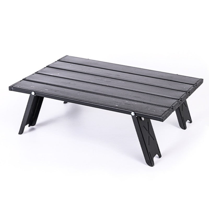 Ultralight Beach Table | Foldable Aluminum with Waterproof Surface | Portable Design for Camping and Picnics
