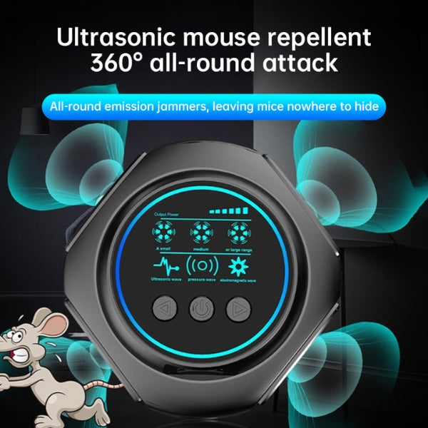 Ultrasonic Pest Repeller Device for Outdoor Spaces with 3200 Sq Ft Coverage | Chemical-Free Wasp & Hornet Control