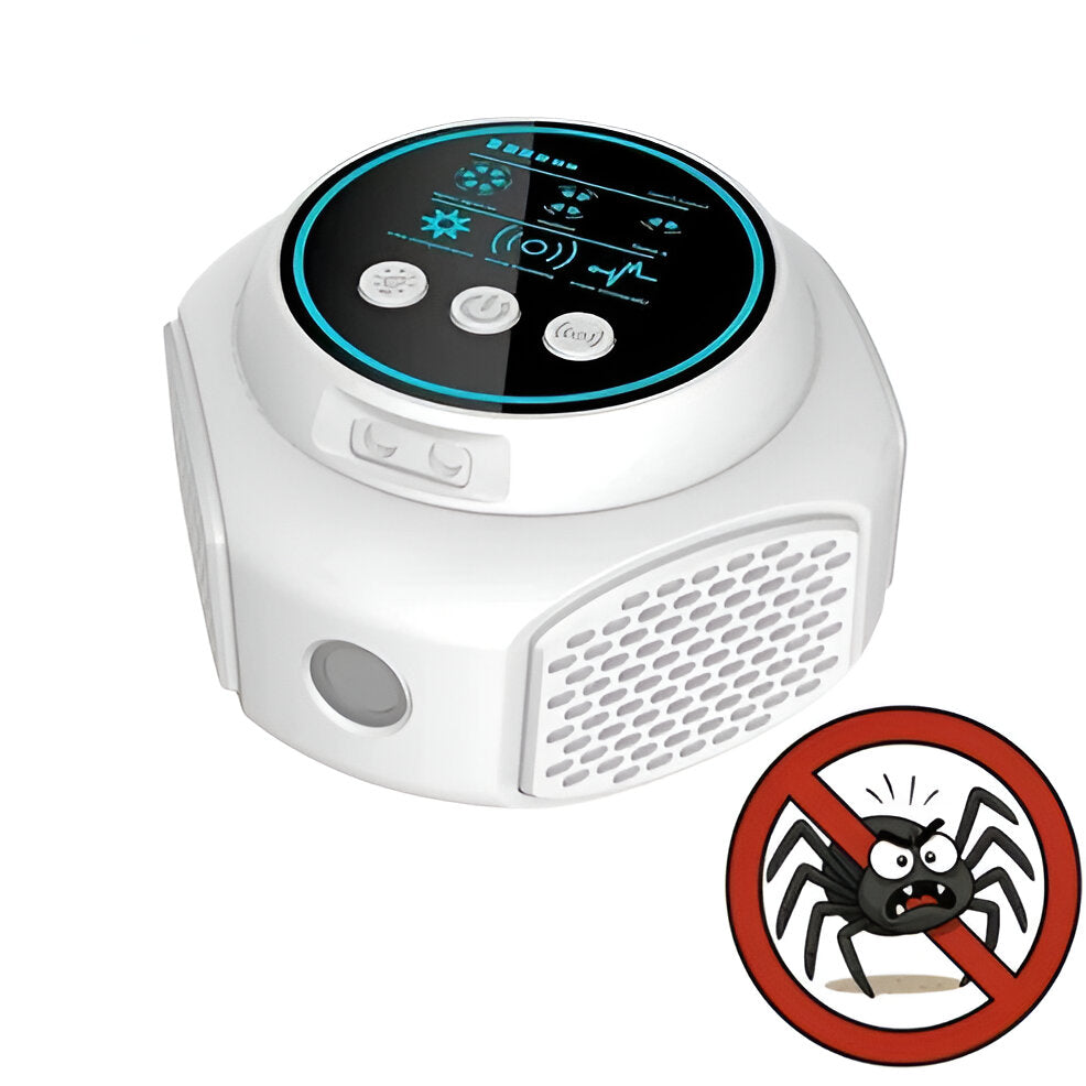 Ultrasonic Spider Repellent Device with Wide Coverage & Chemical-Free Operation