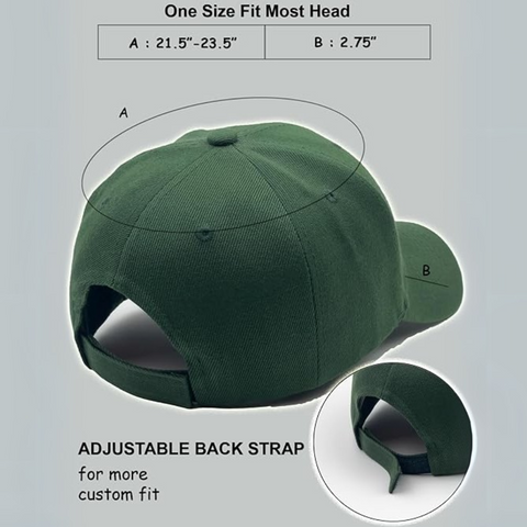 Baseball Caps for Outdoor Sports, Adjustable Baseball Cap with Structured Design, Outdoor Cap for Everyday Casual Wear