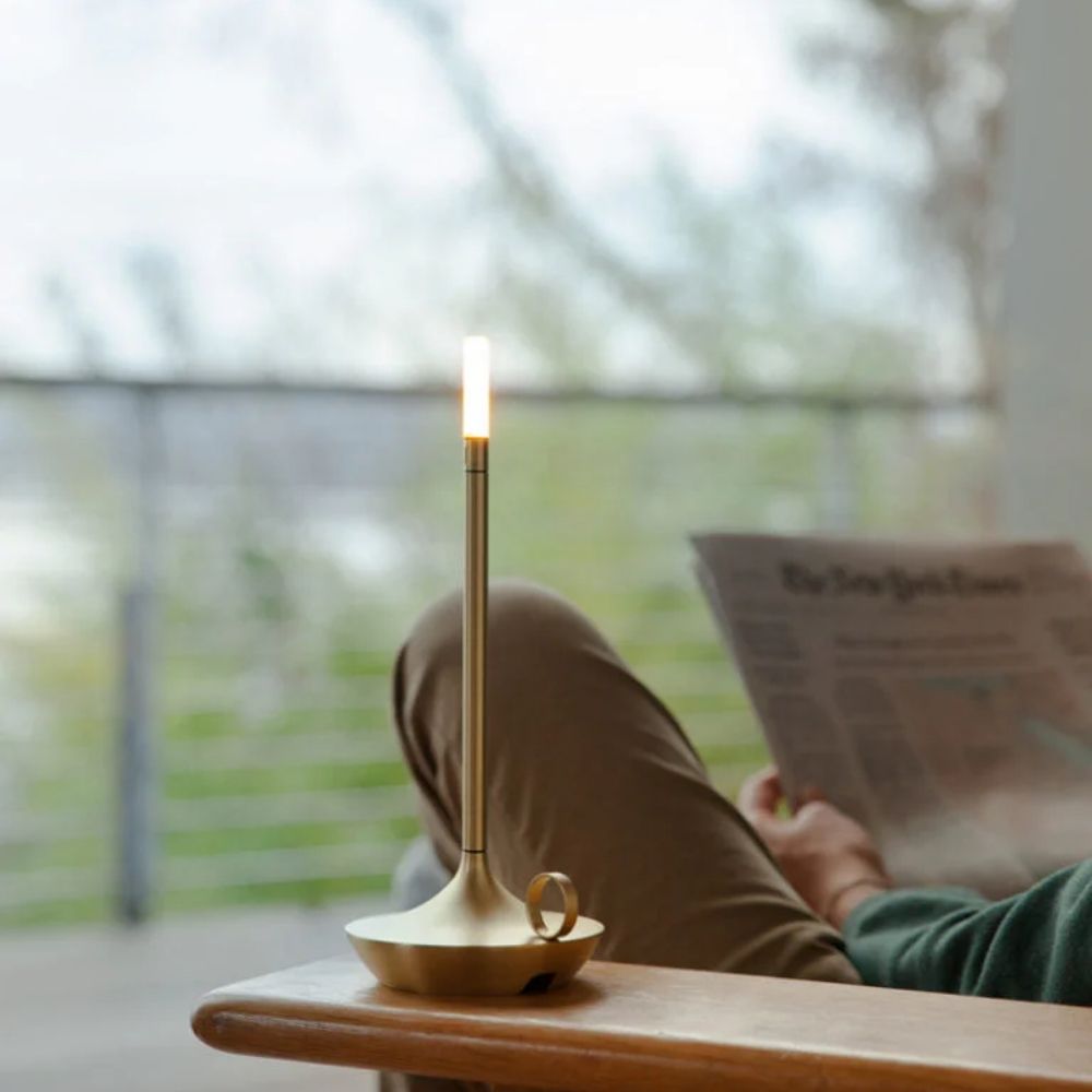 Compact Desk Lamp with Warm Soft Glow