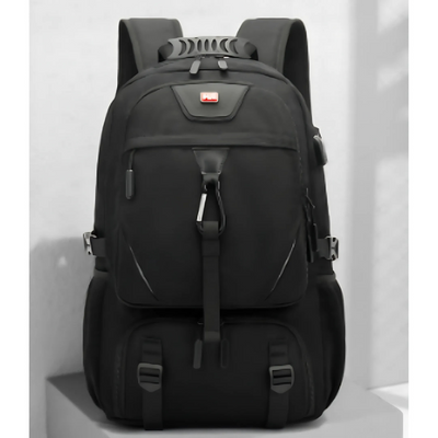 TrekX Expand | 60L Travel Backpack with Water-Repellent Fabric | Ergonomic Design for Comfort