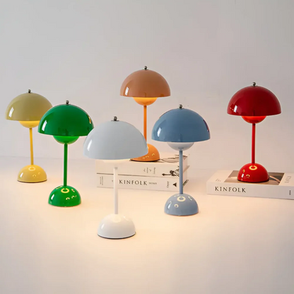 Rechargeable Cordless Table Lamp with Dimmable Touch Control for Indoor & Outdoor Use