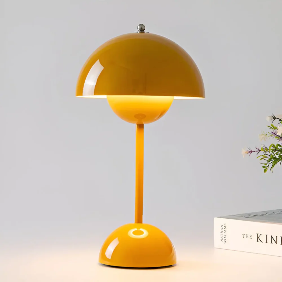 Rechargeable Cordless Table Lamp with Dimmable Touch Control for Indoor & Outdoor Use