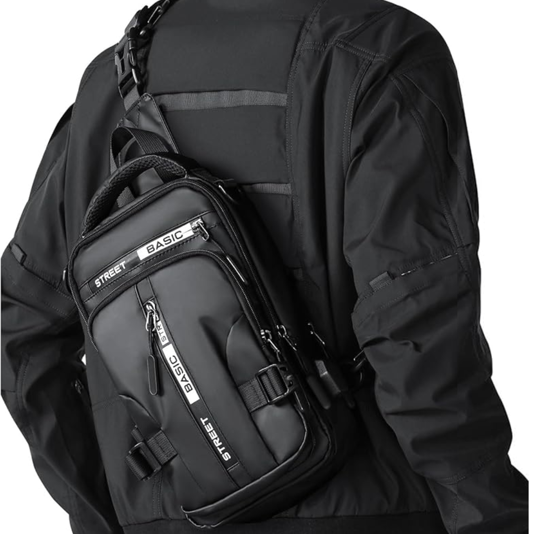 UrbanLite | Compact Crossbody Sling Backpack with Ample Storage | Lightweight Design for Travel and Everyday Use