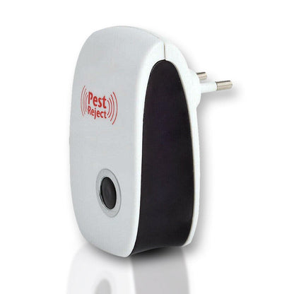 Ultrasonic Pest Repeller Plug-In Set Silent Indoor Bug Control for Mice Rats Insects Roaches Spiders Non-Toxic 2-Pack for Home