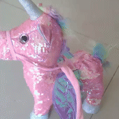 Stuffed Animal Toy Unicorn, Interactive Plush Toy with Singing and Walking, Cuddly Unicorn Toy for Girls and Kids