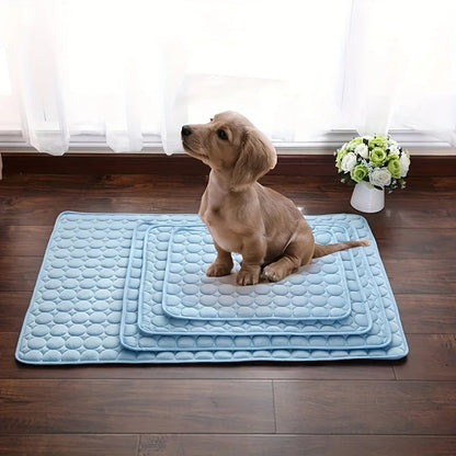 Self-Cooling Pet Mat for Dogs & Cats – Breathable Summer Pad for Instant Heat Relief