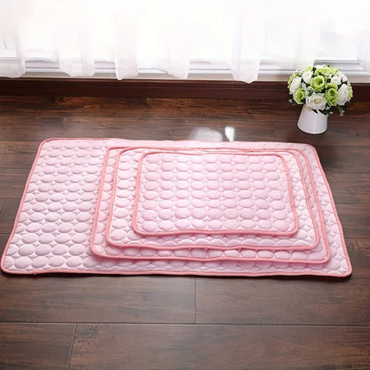 Self-Cooling Pet Mat for Dogs & Cats – Breathable Summer Pad for Instant Heat Relief