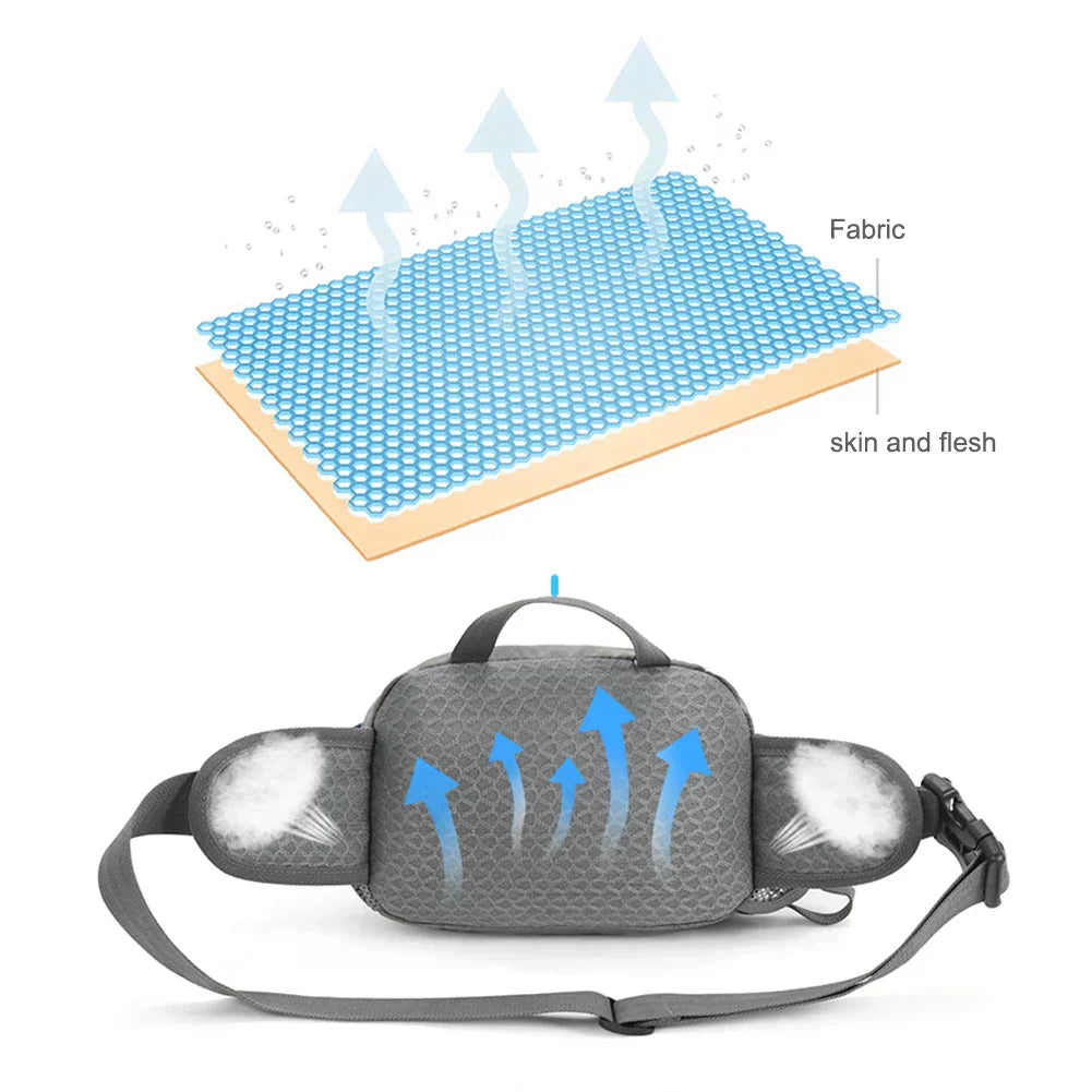 Vega | Sport Hip Bag with Adjustable Bottle Holder for Active Lifestyle