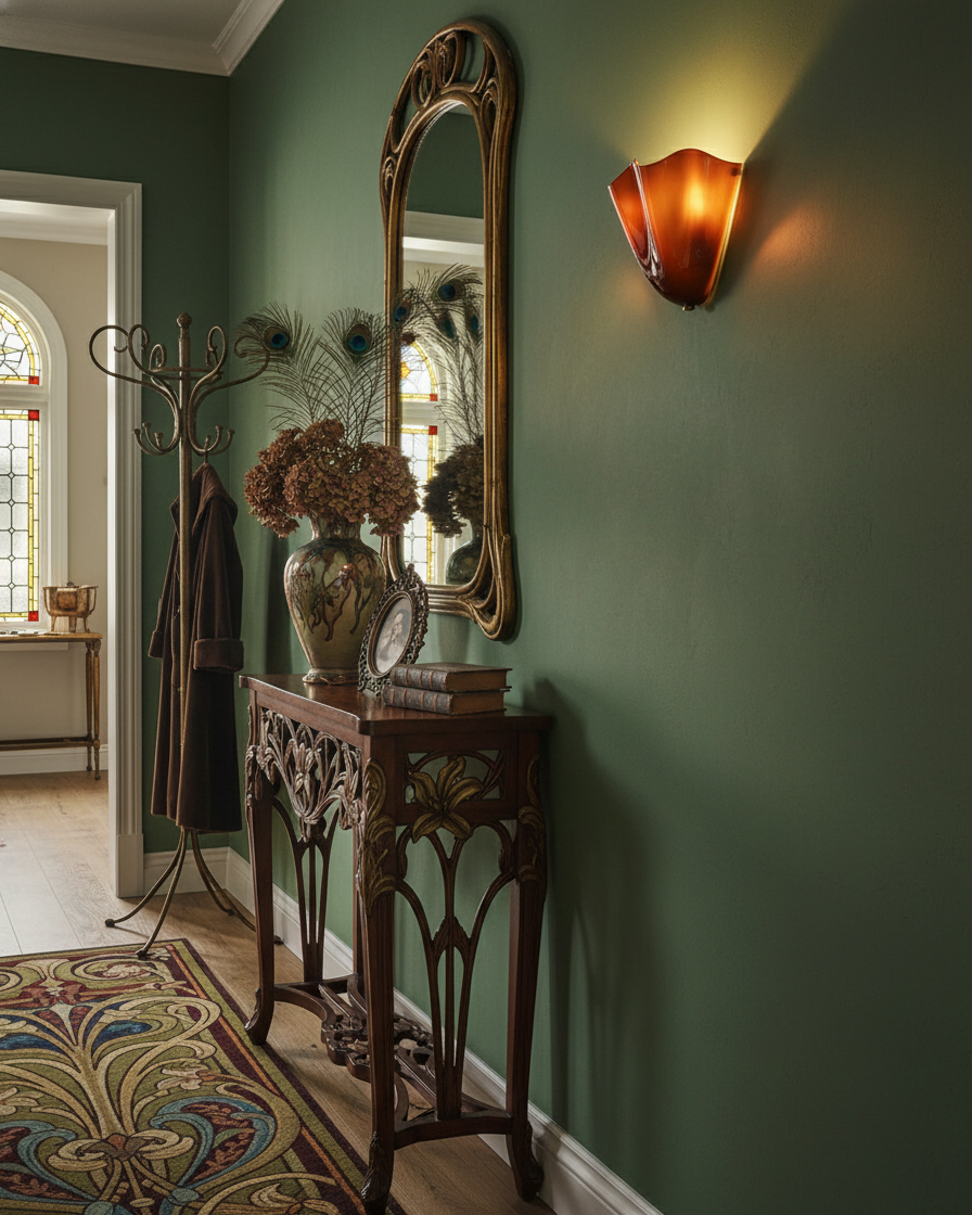 Hand-Blown Glass Wall Sconce 11 in Wide Petal Shade Lighting Fixture Bedroom Hallway Ambient Light E26 Base 110-120V Dual Bulb Decorative Mo