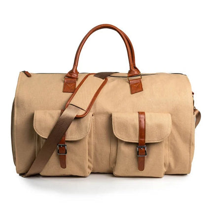 Versatile 3-in-1 Convertible Duffle Bag with Garment Storage | Stylish Travel Solution for Organization