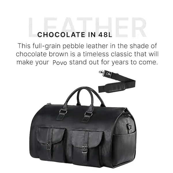 Versatile 3-in-1 Convertible Duffle Bag with Garment Storage | Stylish Travel Solution for Organization