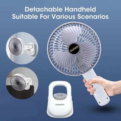 Versatile 4-in-1 Portable Fan with Adjustable Speeds & Quiet Operation for Ultimate Comfort