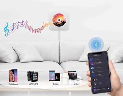 Versatile CD Player with Bluetooth & FM Radio | Crystal Clear Sound for Home Entertainment