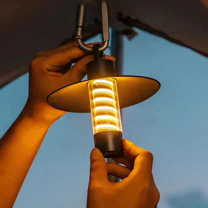 Versatile Camping Light | Adjustable Rechargeable Lantern with Waterproof Design | Portable Illumination for Outdoor Adventures