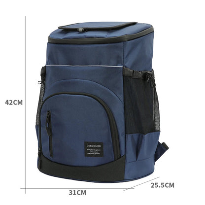 Ortekor Versatile Cooler Backpack | Insulated Bag with Spacious Compartments | Perfect for Outdoor Adventures