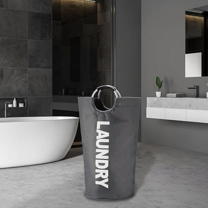 Versatile Foldable Laundry Hamper | Waterproof Fabric with 90L Capacity | Space-Saving Design for Organized Laundry