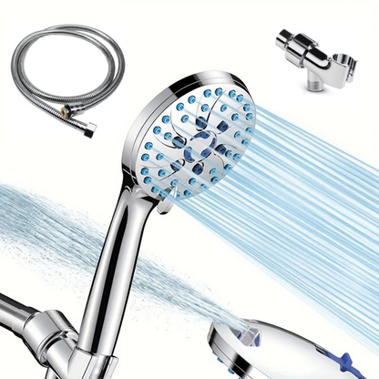Versatile Handheld Shower Head with High Pressure & Multi Spray Settings for Ultimate Comfort