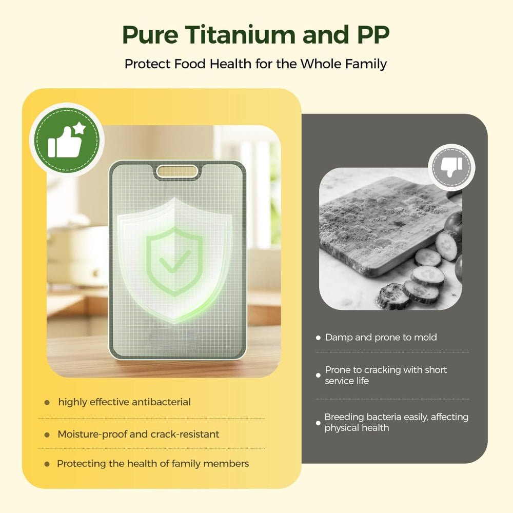 Versatile Kitchen Prep Board | Custom Cutting Board with Double-Sided Design & Juice Groove for Efficient Food Preparation