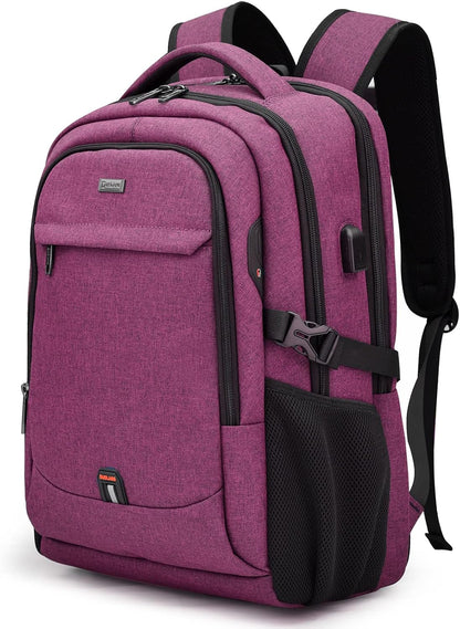 Versatile Laptop Backpack with USB Port & Anti-Theft Design | Organised Storage for Travel and Work