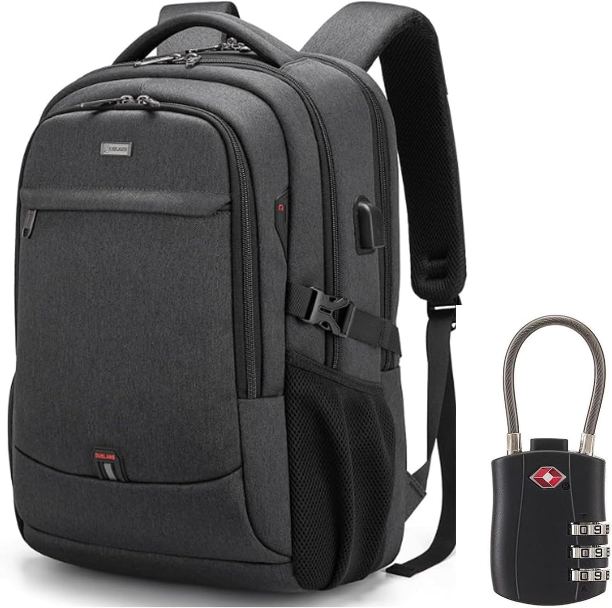 Versatile Laptop Backpack with USB Port & Anti-Theft Design | Organised Storage for Travel and Work