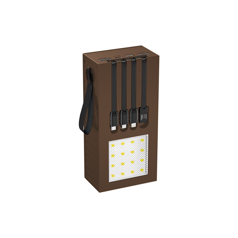 Versatile Portable Multifunction Lamp with Built-in Power Bank | Compact Design for Outdoor Activities