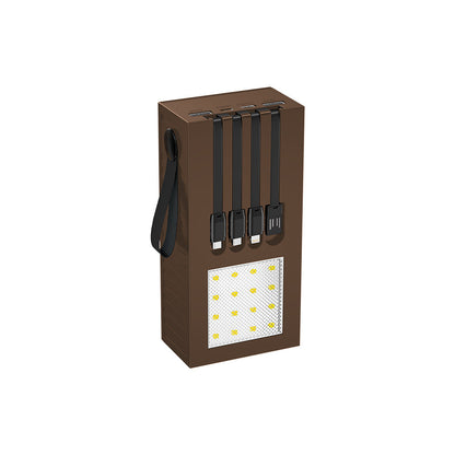 Versatile Portable Multifunction Lamp with Built-in Power Bank | Compact Design for Outdoor Activities