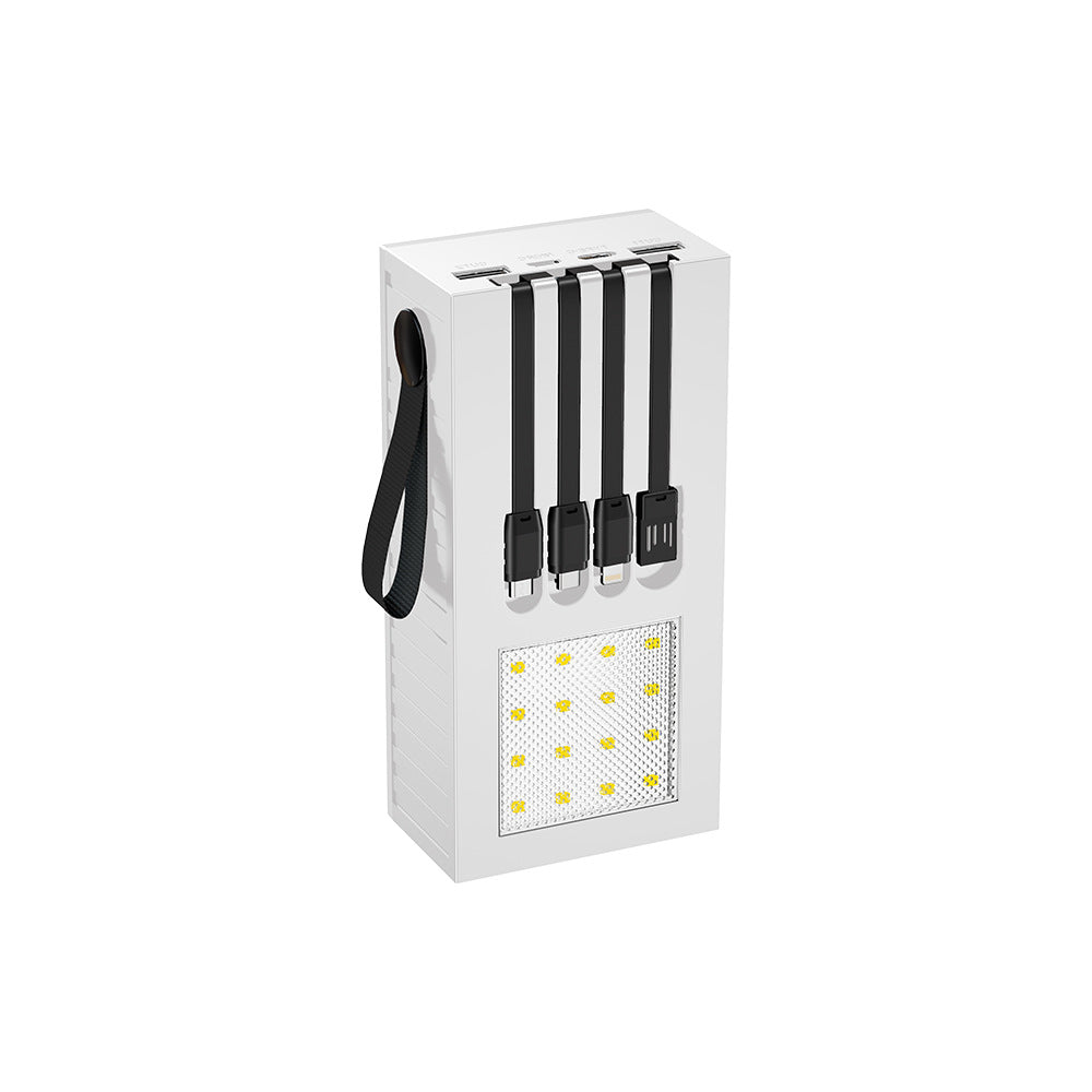 Versatile Portable Multifunction Lamp with Built-in Power Bank | Compact Design for Outdoor Activities