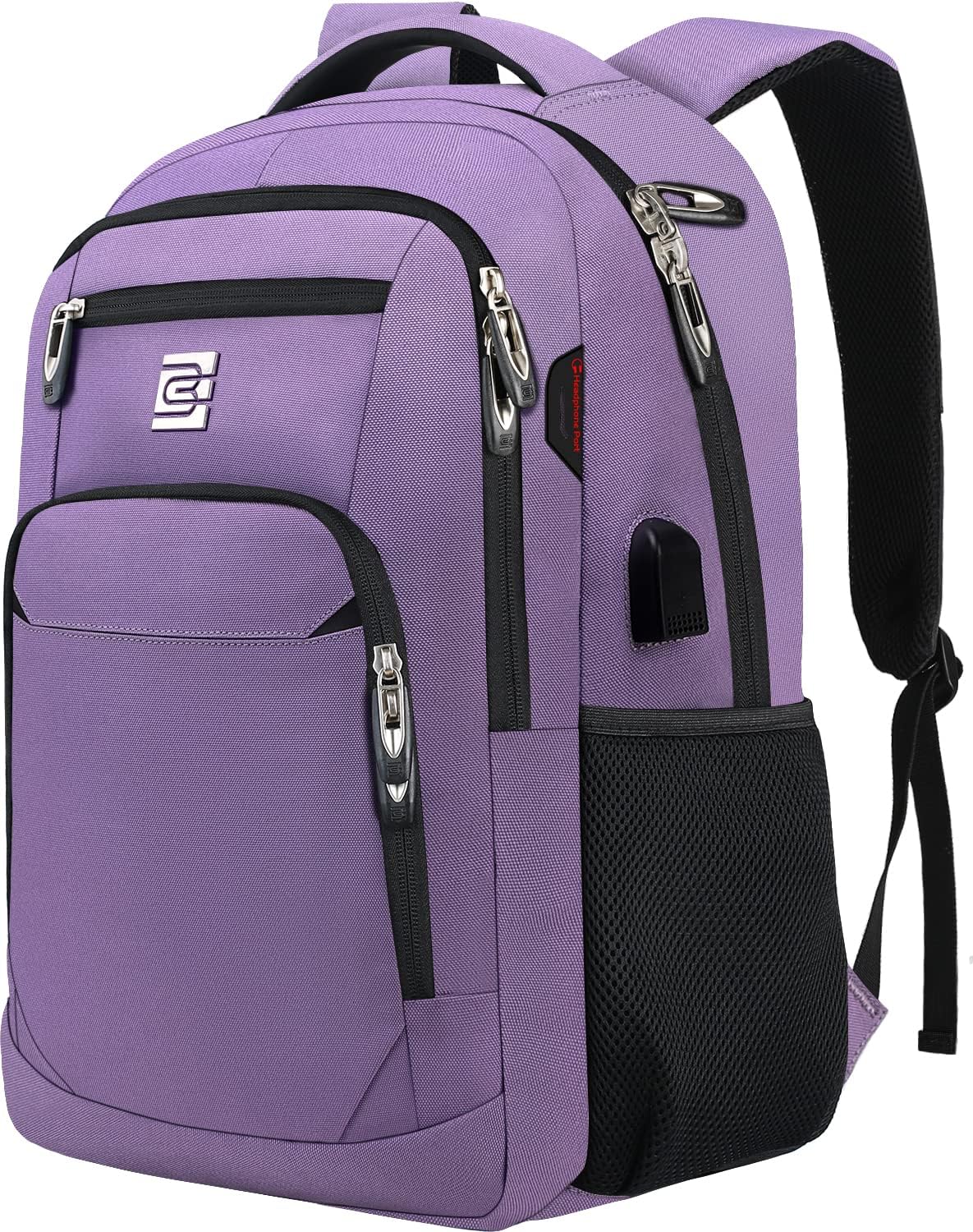 Laptop Backpacks for Men and Women, Anti Theft Backpack with USB Charging Port, Durable Backpack for Travel and Work