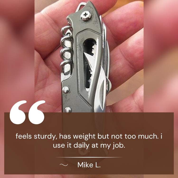 Versatile Swiss Knife | Compact Stainless Steel Tool with Multiple Functions | Essential Outdoor Companion for Adventures