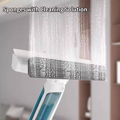 Versatile Telescopic Window Cleaner with Ergonomic Handle | Adjustable Reach for Streak-Free Shine