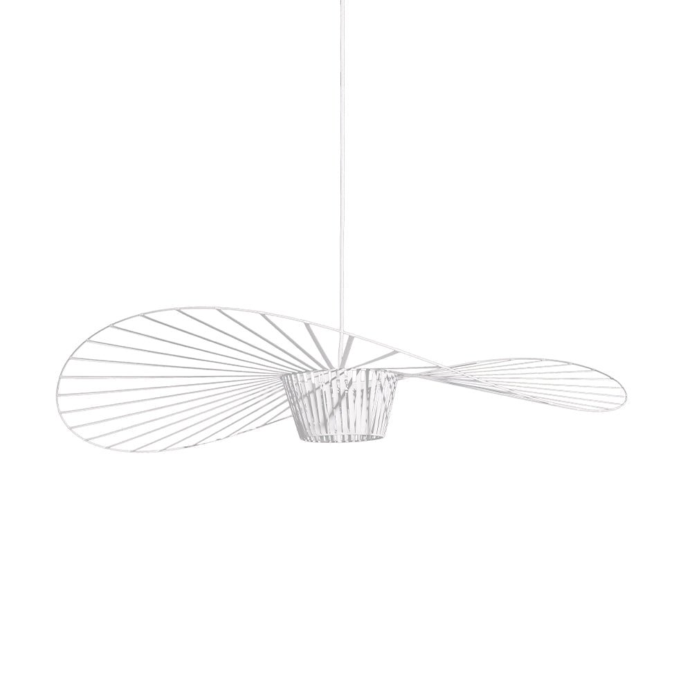 Oversized Drop Ceiling Fixture with Adjustable 59 in Cable for Open-Concept Kitchens & Dining Areas | Wide Sculptural Shade | E27 Socket | M